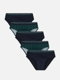 Hombre Primark Ropa Interior|Pack De 5 Braguitas De Mezcla De Algodón