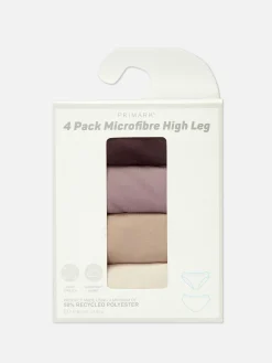 Mujer Primark Bragas|Pack De 4 Braguitas De Pernera Alta