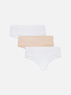 Mujer Primark Bragas|Pack De 3 Braguitas De Talle Bajo Sin Costuras