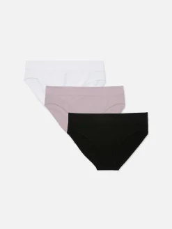 Mujer Primark Bragas|Pack De 3 Braguitas Sin Costuras Con Cintura Ancha