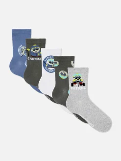 Hombre Primark Calcetines|Pack De 5 Calcetines De Cartman De South Park