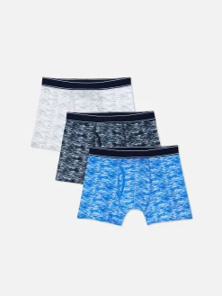 Hombre Primark Ropa Interior|Pack De 3 Calzoncillos Bóxer Con Estampado Space Dye