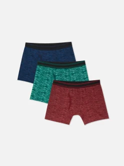 Hombre Primark Ropa Interior|Pack De 3 Calzoncillos Bóxer De Algodón De Space Dye