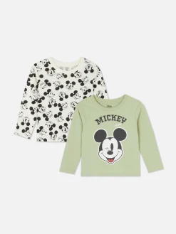 Primark Tops Y Camisetas|Pack De 2 Camisetas De Manga Larga De Disney