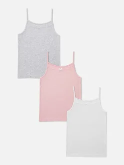 Niños Primark Ropa Interior|Pack De 3 Camisetas De Tirantes De Punto Calado