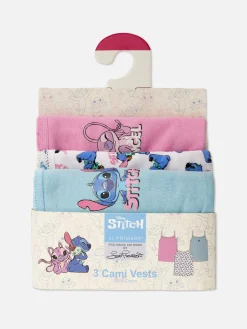 Niños Primark Ropa Interior|Pack De 3 Camisetas De Tirantes De Stitch De Disney