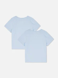 Niños Primark Tops Y Camisetas|Pack De 2 Camisetas Escolares De Manga Corta