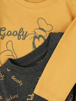 Primark Tops Y Camisetas|Pack De 2 Camisetas Gráficas De Goofy De Disney