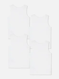 Niños Primark Ropa Interior|Pack De 4 Camisetas Térmicas Sin Mangas