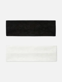 Mujer Primark Accesorios Para El Pelo|Pack De 2 Cintas Para El Pelo De Encaje