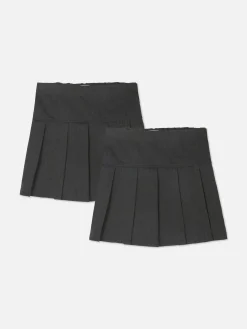 Niños Primark Faldas|Pack De 2 Faldas Plisadas Escolares De Niña Pequeña