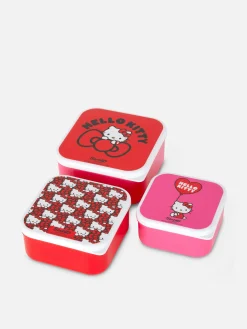 Primark Batería De Cocina Y Repostería|Pack De 3 Fiambreras De Hello Kitty