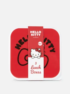 Primark Batería De Cocina Y Repostería|Pack De 3 Fiambreras De Hello Kitty