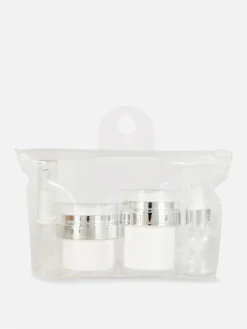 Primark Artículos Para El Cuidado De La Piel|Accesorios De Viaje|Pack De 4 Frascos Para Productos De Cuidado Facial