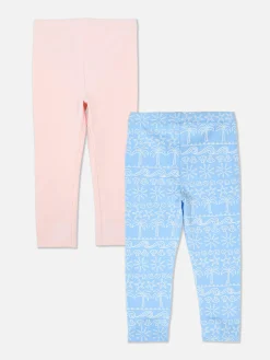 Primark Pantalones Y Leggings|Pack De 2 Leggings De Diseños Surtidos