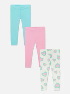 Niños Primark Pantalones Y Leggings|Pack De 3 Leggings Estampados Surtidos