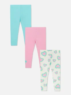 Niños Primark Pantalones Y Leggings|Pack De 3 Leggings Estampados Surtidos