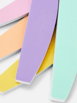 Primark Tratamientos Para Las Uñas|Pack De 5 Limas De Uñas Curvas De PS...