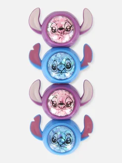 Niños Primark Bolígrafos Y Lápices|Pack De 4 Lápices Fluorescentes Apilables De Stitch