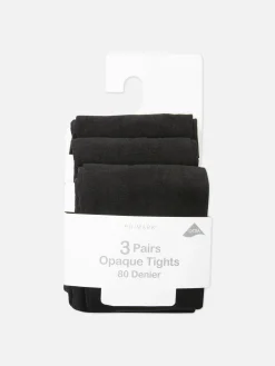 Niños Primark Calcetines Y Medias|Pack De 3 Medias Opacas De 80 Deniers