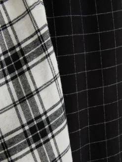 Hombre Primark Pijama|Pack De 2 Pantalones De Pijama A Cuadros