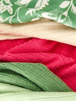 Primark Menaje|Pack De 5 Paños De Cocina Acanalados