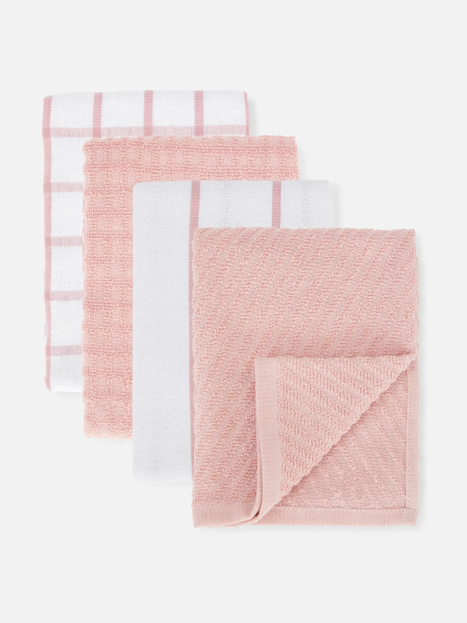 Primark Menaje|Pack De 4 Paños De Cocina De Rizo De Algodón