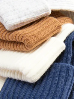 Primark Calcetines Y Medias|Pack De 4 Pares De Calcetines Acanalados