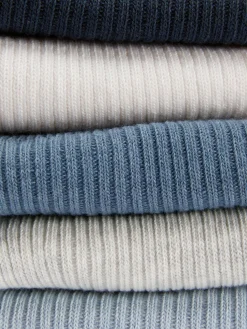 Hombre Primark Calcetines|Pack De 5 Pares De Calcetines Altos Acanalados