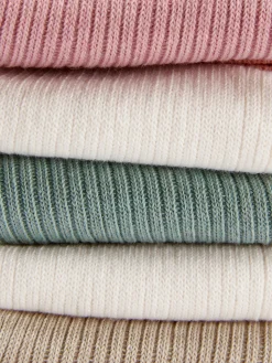 Hombre Primark Calcetines|Pack De 5 Pares De Calcetines Altos Acanalados