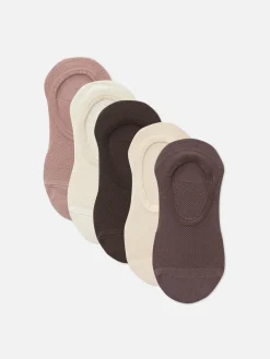 Mujer Primark Calcetines|Pack De 5 Pares De Calcetines Invisibles Deportivos