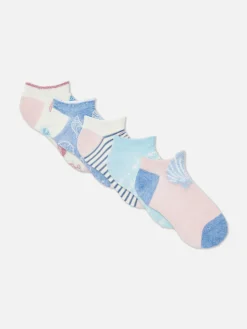 Niños Primark Calcetines Y Medias|Pack De 5 Pares De Calcetines Deportivos Con Festón