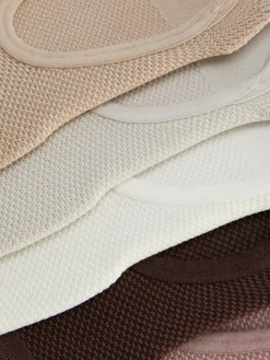 Mujer Primark Calcetines|Pack De 5 Pares De Calcetines Invisibles Con Textura