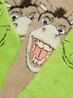 Mujer Primark Calcetines|Pack De 2 Pares De Calcetines Cómodos De Shrek