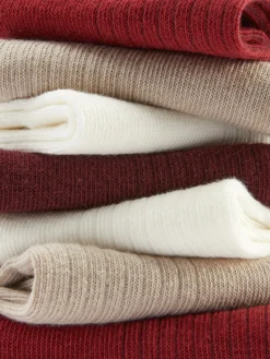 Mujer Primark Calcetines|Pack De 7 Pares De Calcetines Deportivos De Colores