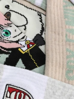 Mujer Primark Calcetines|Pack De 3 Pares De Calcetines Altos De Spy X Family