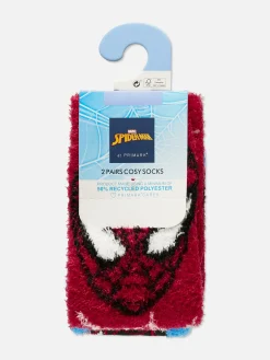 Niños Primark Calcetines|Pack De 2 Pares De Calcetines Suaves De Marvel