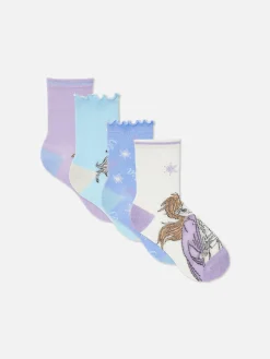 Niños Primark Calcetines Y Medias|Pack De 4 Pares De Calcetines Bajos De Frozen