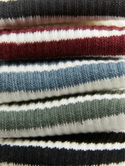 Niños Primark Calcetines|Pack De 5 Pares De Calcetines Deportivos A Rayas