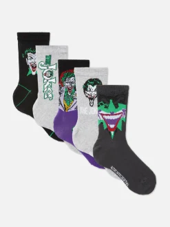 Hombre Primark Calcetines|Pack De 5 Pares De Calcetines De The Joker