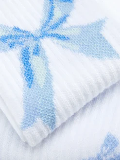 Mujer Primark Calcetines|Pack De 2 Pares De Calcetines Con Lazo Coquette