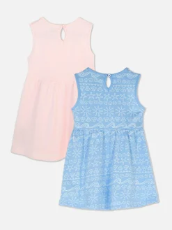 Primark Vestidos Y Faldas|Pack De 2 Pares De Vestidos De Punto Sin Mangas