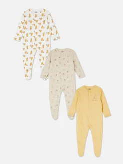 Primark Bodis Y Pijamas Para Bebé|Pack De 3 Peleles De Winnie The Pooh De Disney