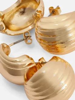 Mujer Primark Bisutería|Pack De 2 Pendientes De Aro De Rita Ora