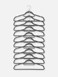 Primark Almacenamiento De Pared Y Perchas|Pack De 10 Perchas De Ropa