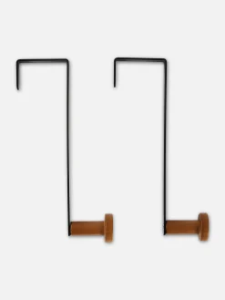 Primark Almacenamiento De Pared Y Perchas|Pack De 2 Percheros Para Puertas