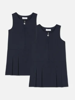 Niños Primark Vestidos|Pack De 2 Pichis Escolares De Niña Pequeña