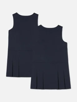 Niños Primark Vestidos|Pack De 2 Pichis Escolares De Niña Pequeña