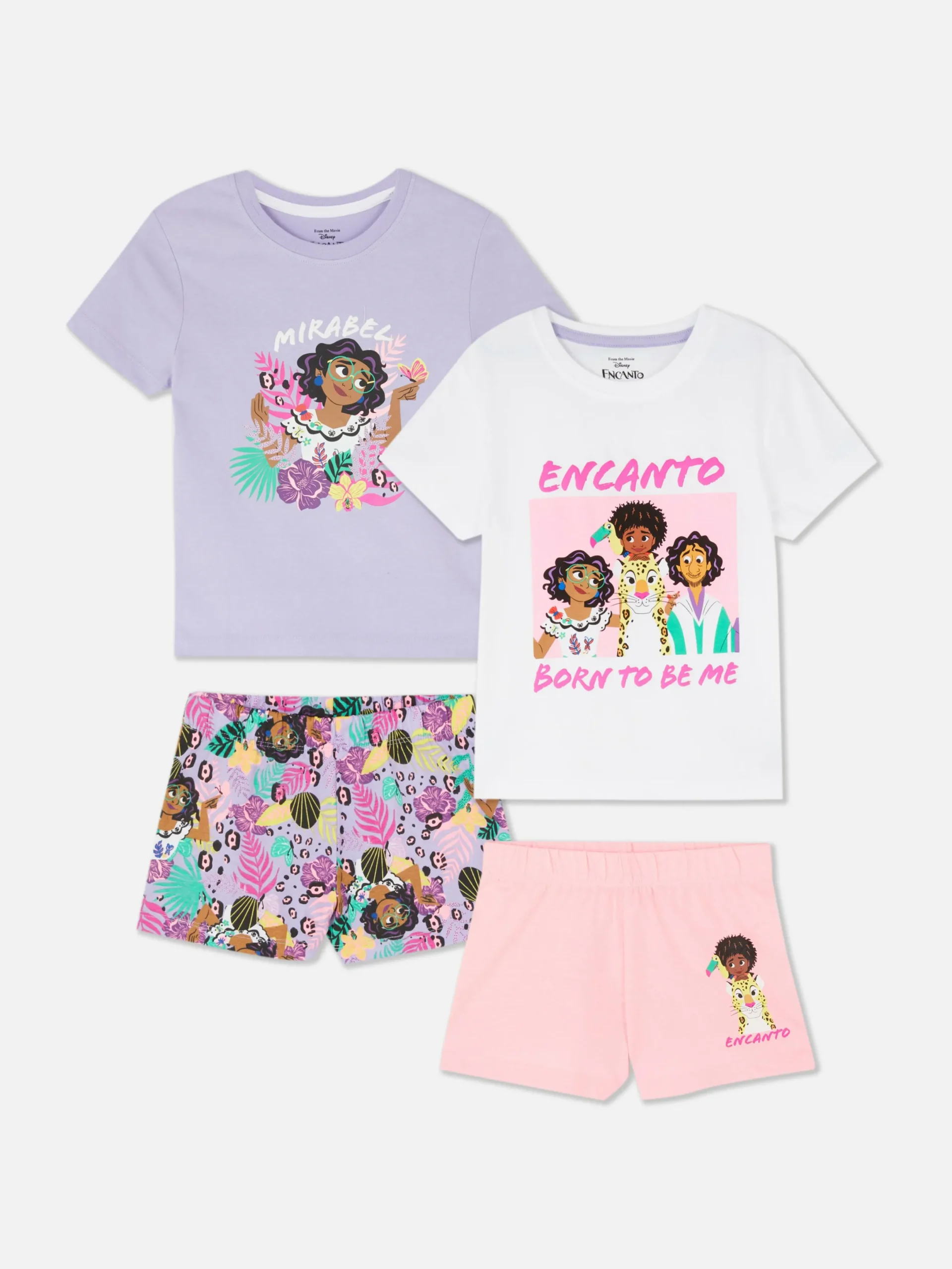 Niños Primark Pijamas Y Ropa Para Dormir|Pack De 2 Pijamas De Encanto De Disney