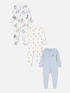 Primark Bodis Y Pijamas Para Bebé|Pack De 3 Pijamas De Mickey Mouse & Friends, Disney